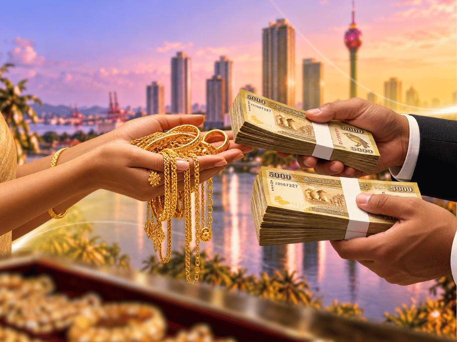 Ran Lanka gold buying services across Colombo
