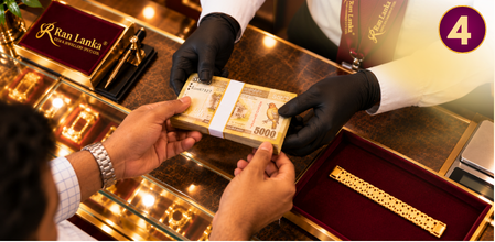 Gold bars and payment for gold rate guidance