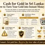 Cash for Gold in Sri Lanka: How to Turn Your Gold into Instant Money Safely