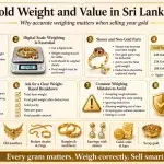 Gold Weight and Value: Why Accurate Weighing Matters When Selling Gold in Sri Lanka